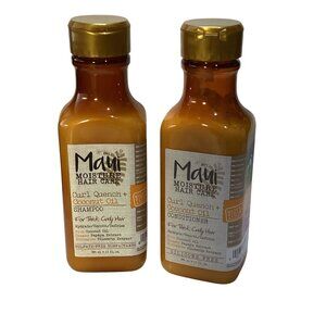 Maui Moisture Curl Quench + Coconut Oil Shampoo & Conditioner 13oz Combo Set NEW